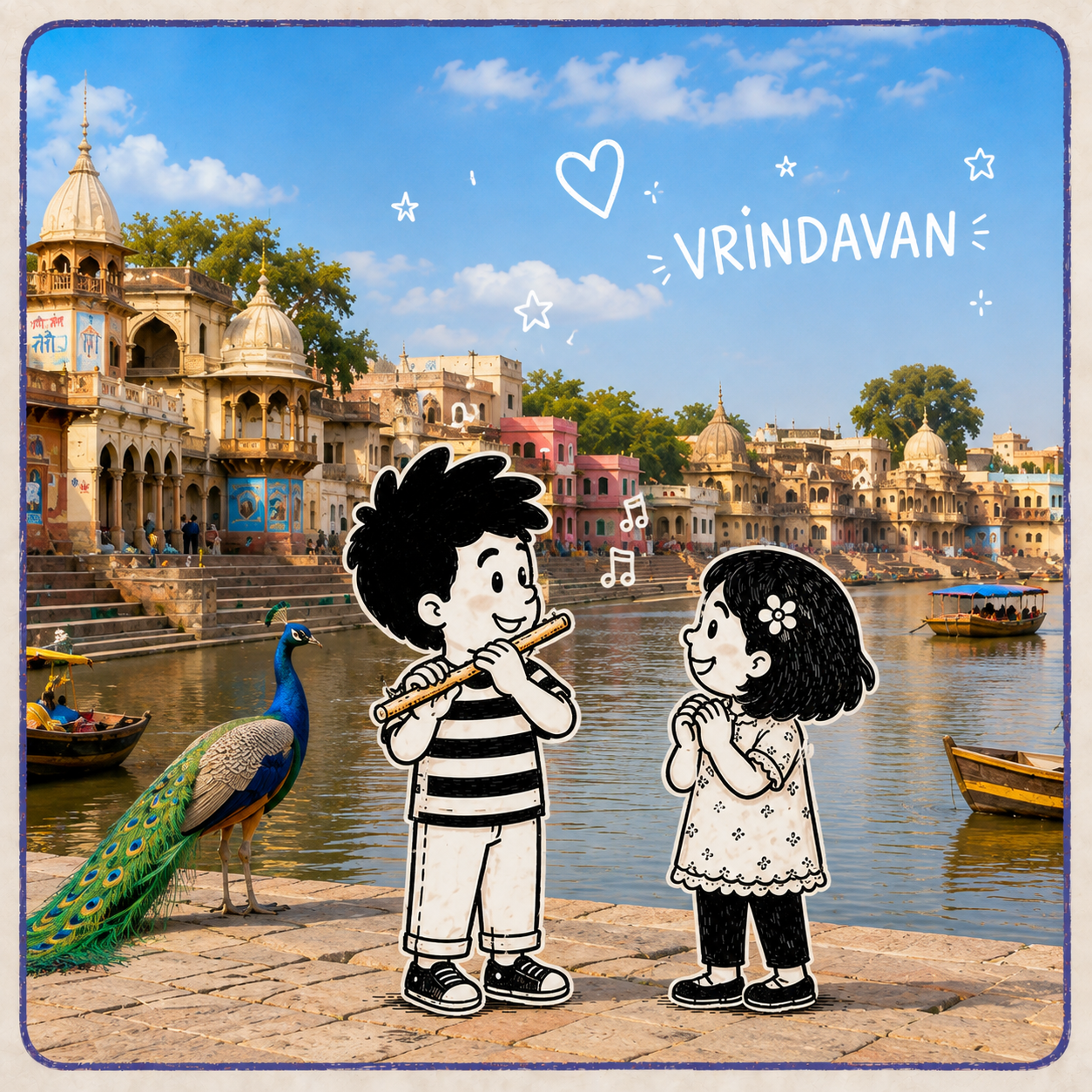 The Peacock Letters | Veer & Maya’s Journey Through India